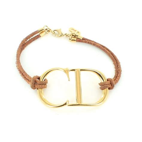 bracelet dior cuir|dior bracelet vintage.